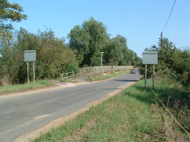 Causeway across the Washes at Sutton Gault