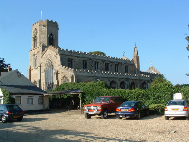 'Upwell Church near Wisbech'